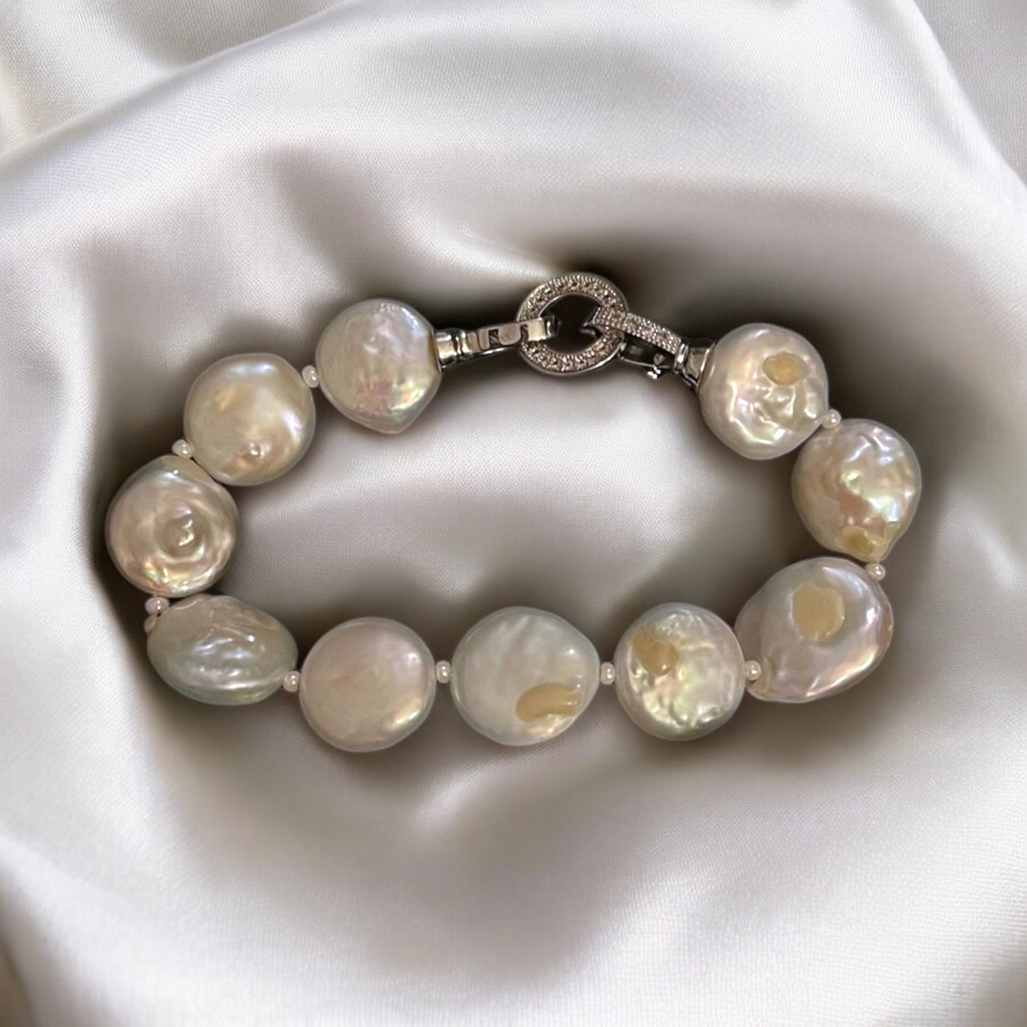 Coin Pearl Bracelet